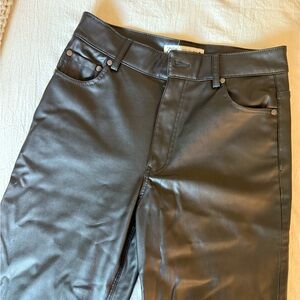 Zara pleather pants